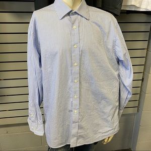 Michael Kors button down XL men blue white